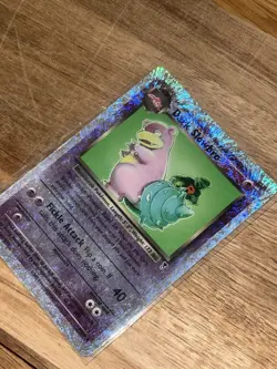Pokemon TCG Dark Slowbro Legendary Collection Reverse Holo Holo Rare Card 8/110 - Image 3