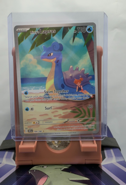 Misty's Lapras 194/182 Destined Rivals Illustration Rare Holo Pokemon Card NM/M - Image 1