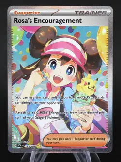 Rosa’s Encouragement 123/88 Perfect Order Pokemon Card SIR Special Illustration - Image 1