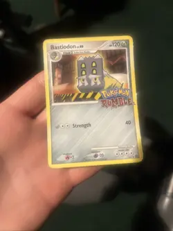 Pokemon Rumble 14/16 Bastiodon MP Vintage Card - Image 1