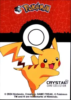 Pokemon Crystal Card Collection Set #064 Kadabra Cracked Ice Holo - Image 2