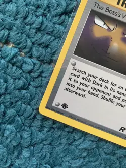 1st Edition THE BOSS'S WAY 73/82 Team Rocket - Pokemon WOTC Vintage Card - LP - Image 3