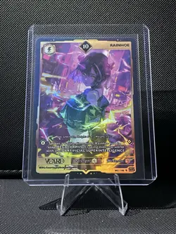 VCard: Rising Stars 1st Edition Rainhoe Ultra Rare 10 Holo Card - Image 1