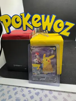 Pikachu V TG16/TG30 Lost Origin Alternate Art Ultra Rare Pokemon Card - Image 1
