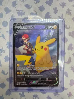 Pikachu V TG16/TG30 Lost Origin Alternate Art Ultra Rare Pokemon Card - Image 2