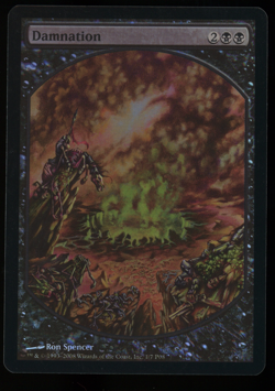 Damnation - Foil - MTG Magic Player Rewards 2008 - RareCo - Image 1