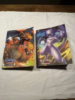 Pokemon Trading Card File Holder With Cards 480+ Pokemon Cards - Image 1