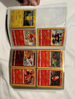 Pokemon Trading Card File Holder With Cards 480+ Pokemon Cards - Image 3