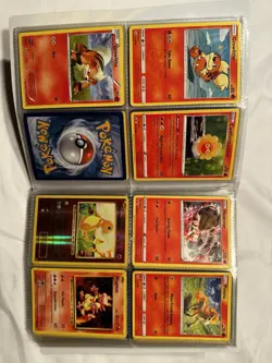 Pokemon Trading Card File Holder With Cards 480+ Pokemon Cards - Image 4