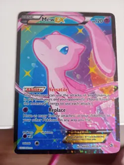 Mew EX (RC24/RC25) Legendary Treasures Full Art Radiant Collection Pokemon Card! - Image 1