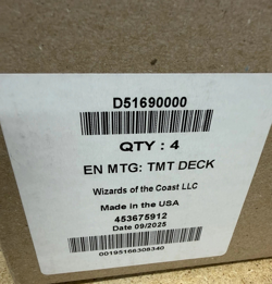 MTG TMNT Turtle Power Commander Deck Case 4 Decks Sealed - Image 2