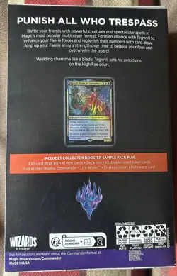Wilds of Eldraine Commander Deck - Fae Dominion MTG Brand New Sealed - Image 2