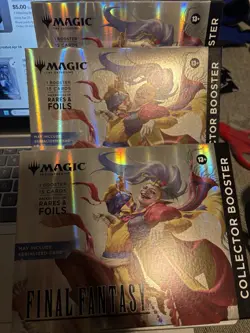 Magic: The Gathering - Final Fantasy Collector Omega Booster! NEW SEALED- 1 Pack - Image 1