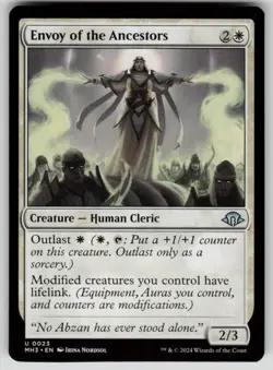 Envoy of the Ancestors Uncommon Modern Horizons 3 23 MTG Near Mint 2024 - Image 1