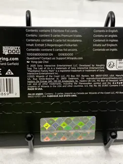 Magic The Gathering Secret Lair Playstation The Last of Us Part II Rainbow Foil - Image 4