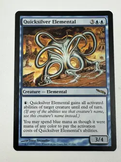 Quicksilver Elemental Mirrodin Regular NM - Image 1