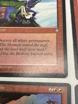 4x ANARCHY SORCERY PLAYSET ICE AGE MTG MAGIC The GATHERING MP / LP ENGLISH - Image 5