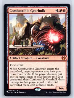 Combustible Gearhulk Kaladesh 112 regular - Image 1