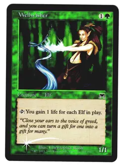 Magic The Gathering MTG - Onslaught ONS 2002 - #300 Wellwisher FOIL x1 - Image 1