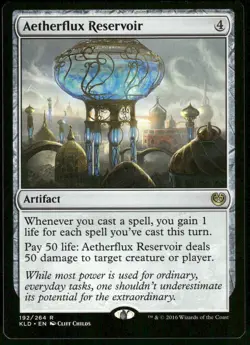 1x Aetherflux Reservoir - Kaladesh LP - MTG - Image 1