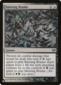 1x Batwing Brume - The List Reprints - NM - MTG - Image 1