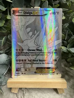 Pokemon Dialga EX Full Art Holo 122/119 Secret Rare 2014 Single Card - Image 1