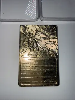 1999 Pokemon 23K Gold Plated Trading Card - #6 Charizard - Burger King Edition - Image 4