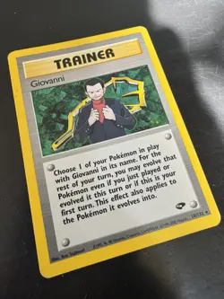 GIOVANNI 18/132 HOLO GYM CHALLENGE POKEMON - Image 2