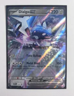 Dialga ex 180 Pokemon Scarlet & Violet Promo Holo NM - Image 1