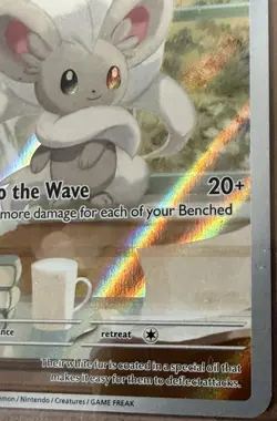 Cinccino 153/086 Sv: Black Bolt Holo Illustration Rare. Pokemon TCG - Image 4
