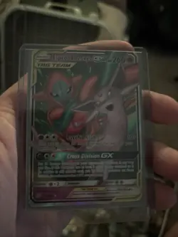 Espeon and Deoxys GX 72/236 Unified Minds Tag Team Ultra Rare Pokemon TCG Card - Image 1