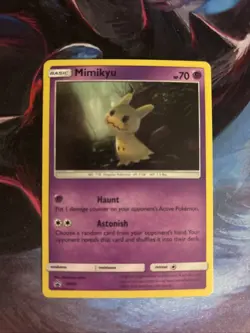 Pokemon TCG Mimikyu Promo SM29 2017 - Image 1