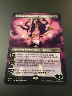 MTG Secret Lair #1107 Borderless Liliana of the Dark Realms - Image 1