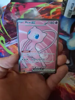 Pokemon Mew ex 193/165 Ultra Rare Full Art Holo Scarlet & Violet 151 English - Image 3