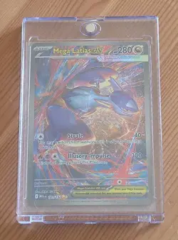 2025 Pokemon Mega Evolution Latias ex Special Illustration Rare SIR #181/132 NM - Image 1