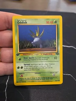 1999 Pokemon Jungle 1st Edition #58/64 Oddish 🔥 Pack Fresh Pull 🔥 - Image 1