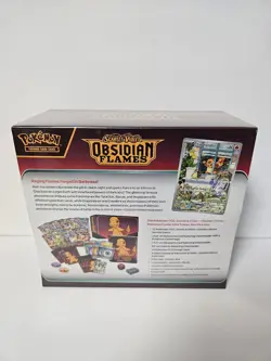 Pokemon Obsidian Flames Pokemon Center Elite Trainer Box Sealed - Image 2