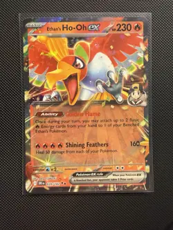 Pokemon Ethan's Ho-Oh ex 039/182 Sv10: Destined Rivals Holo Double Rare 230 HP - Image 1