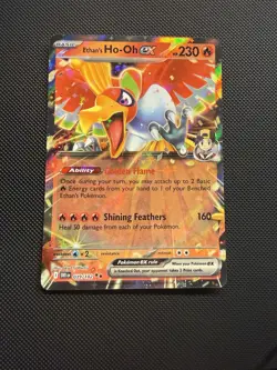 Pokemon Ethan's Ho-Oh ex 039/182 Sv10: Destined Rivals Holo Double Rare 230 HP - Image 2