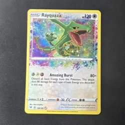 Rayquaza 138/185 Swsh04: Vivid Voltage Holo Pokemon - Image 1