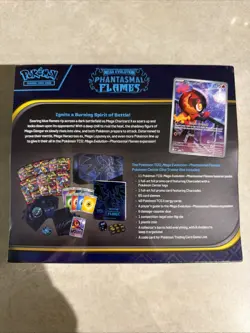 Pokemon TCG: Mega Evolution-Phantasmal Flames Pokemon Center ETB - Image 2