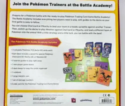 Pokemon TCG Battle Academy Incomplete Board Game Pikachu Charizard Mewtwo Lot - Image 2