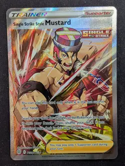 Single Strike Style Mustard - TG28/TG30 - Brilliant Stars (Pokemon) - Image 1