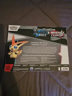 Pokemon TCG Black Bolt & White Flare Unova Victini Illustration Collection Box - Image 2