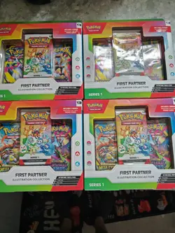 Pokemon TCG First Partner Illustration Collection Series 1 Brand New and Sealed - Image 1
