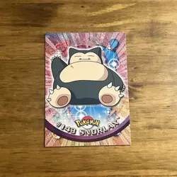 Topps Pokemon Snorlax 2000 TV Animation Edition Series 3 143 Blue Label Non Holo - Image 1