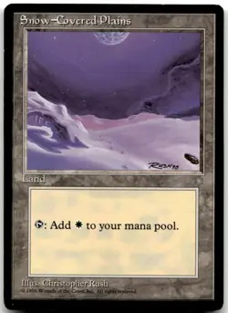 MTG Snow-Covered Plains L Ice Age 350 LP - Image 1