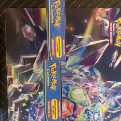2024 Peru Pokemon Blue Vol 3 Pokedex Sticker Booster Sealed Flash Editon 25 Pack - Image 3