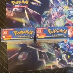 2024 Peru Pokemon Blue Vol 3 Pokedex Sticker Booster Sealed Flash Editon 25 Pack - Image 4