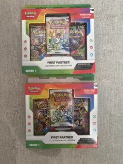 Pokemon First Partner Illustration Series 1 Lot of 2 - Image 1